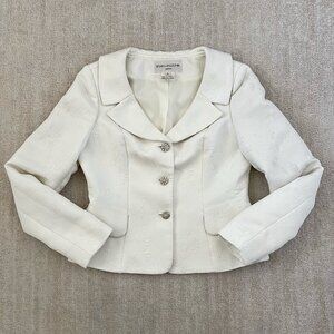 Evan Picone Dress Three Button Blazer Jacket 6